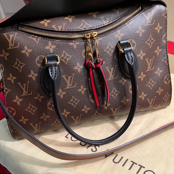 Authentic Louis Vuitton Monogram Tuileries with Black Handles - Picture 9 of 16